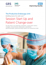 Session Start Up and Patient Change-over: (The Productive Endoscopy Unit)